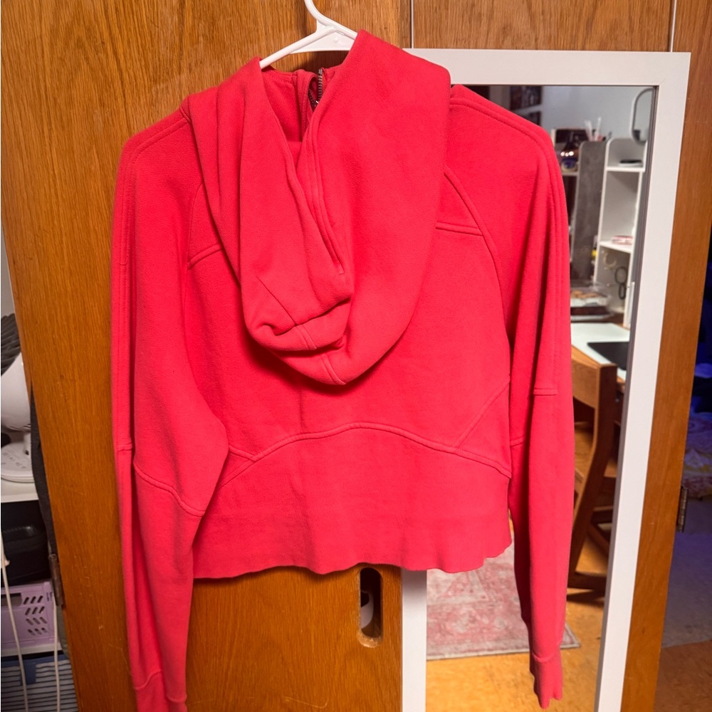 lululemon athletica Red Hoodie